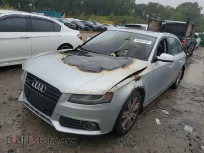 2011 Audi A4 A4 Premium, silver — VIN WAUSFAFL3BA061285, Copart