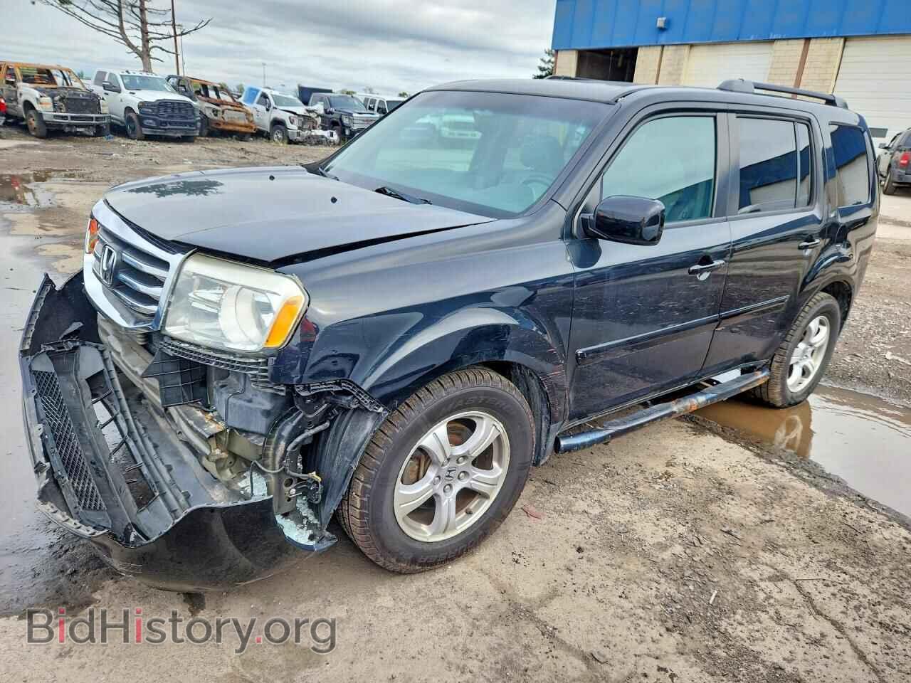 Фотография 5FNYF4H65DB009561 - HONDA PILOT 2013