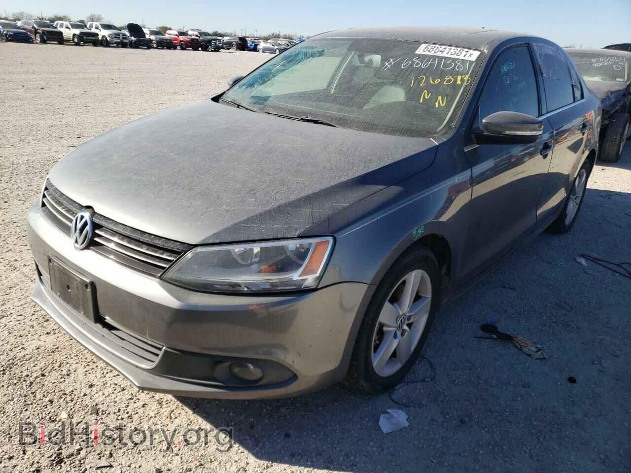 2012 VOLKSWAGEN JETTA - VIN: 3VWLL7AJXCM059267 - Фото 2
