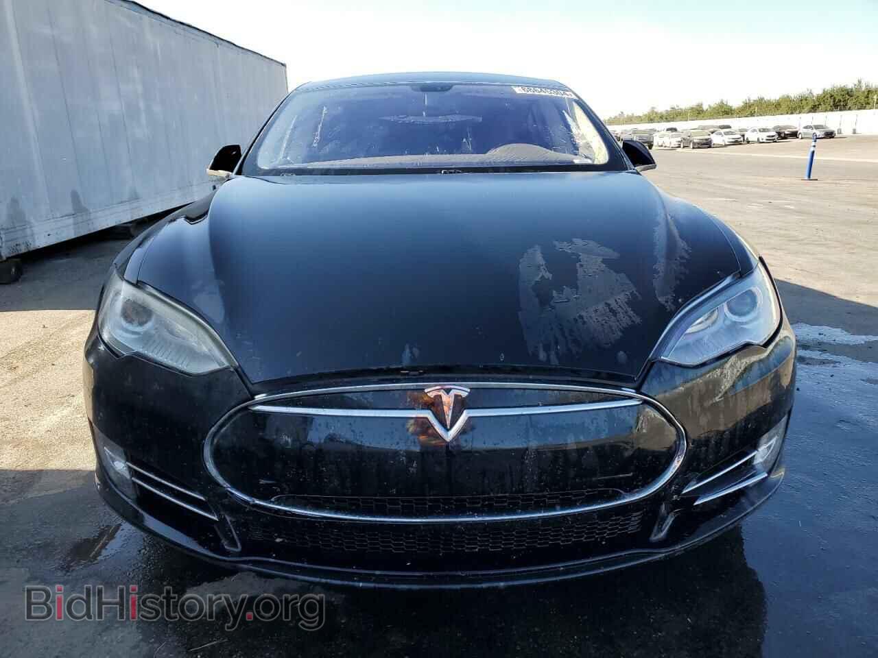 2014 TESLA MODEL S - VIN: 5YJSA1H17EFP32501 - Фото 5