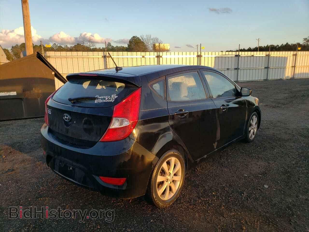 2012 HYUNDAI ACCENT - VIN: KMHCU5AEXCU006101 - Фото 4