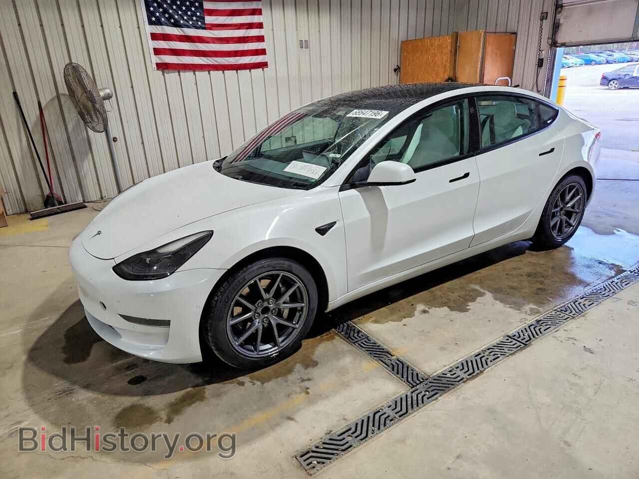 Photo 5YJ3E1EAXMF851817 - TESLA MODEL 3 2021