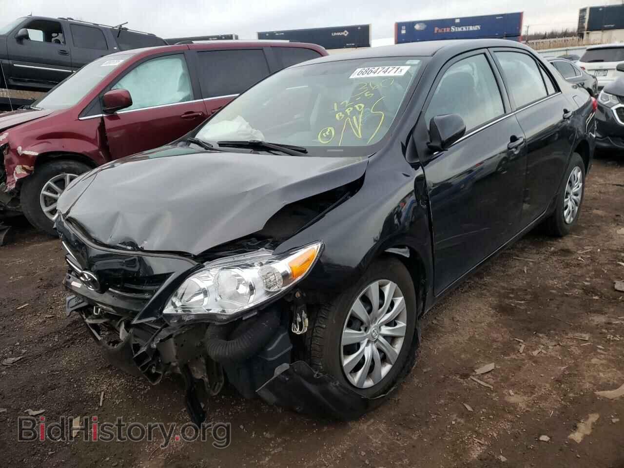2013 TOYOTA COROLLA - VIN: 5YFBU4EEXDP186649 - Фото 2