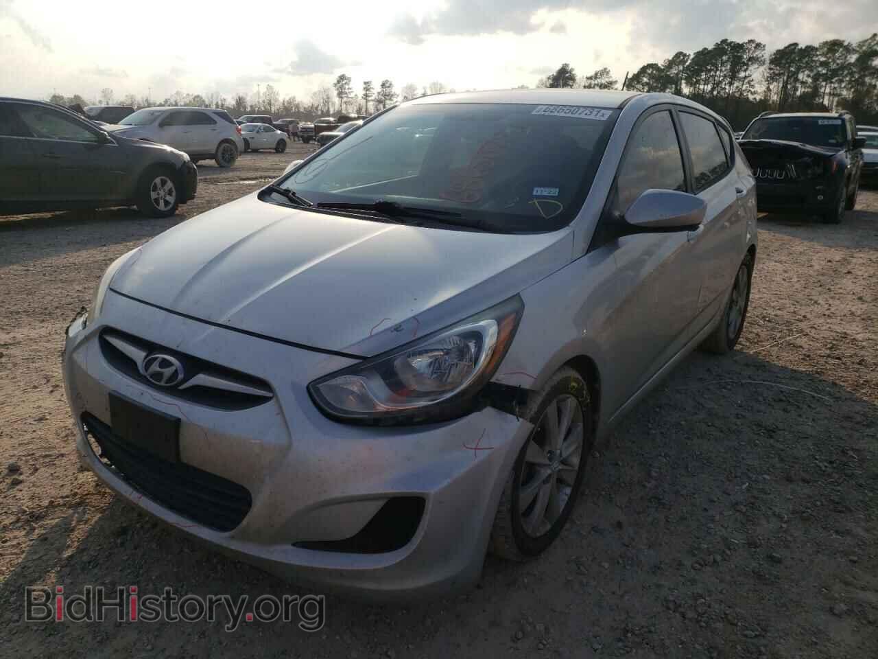 2012 HYUNDAI ACCENT - VIN: KMHCU5AE1CU017472 - Фото 2