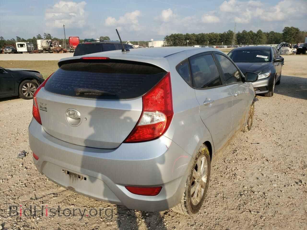 2012 HYUNDAI ACCENT - VIN: KMHCU5AE1CU017472 - Фото 4