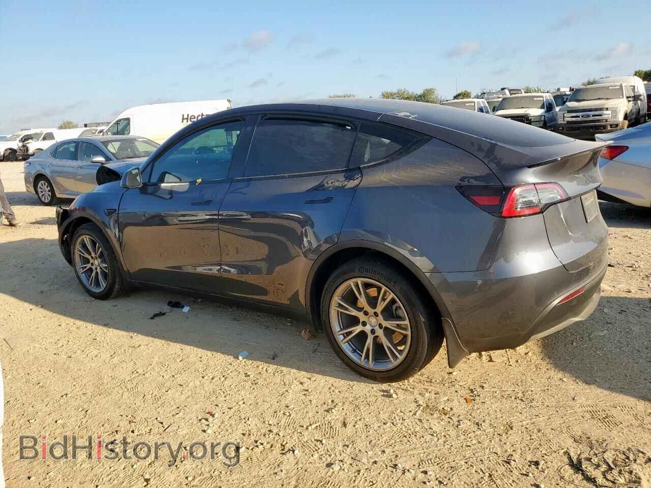 2022 TESLA MODEL Y - VIN: 7SAYGDEE3NA004496 - Фото 2