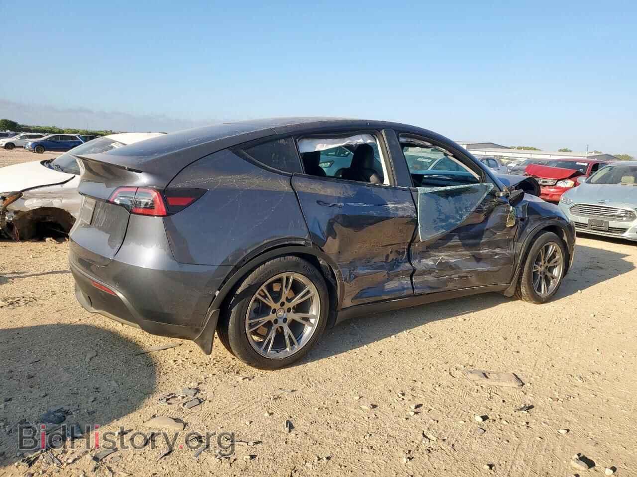 2022 TESLA MODEL Y - VIN: 7SAYGDEE3NA004496 - Фото 3