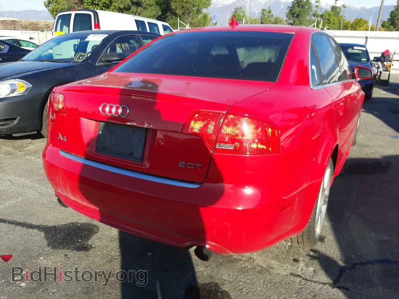 2008 AUDI A4 - VIN: WAUAF78E68A054675 - Фото 4