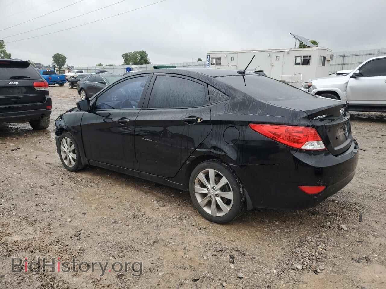 2013 HYUNDAI ACCENT - VIN: KMHCU4AE6DU301014 - Фото 2
