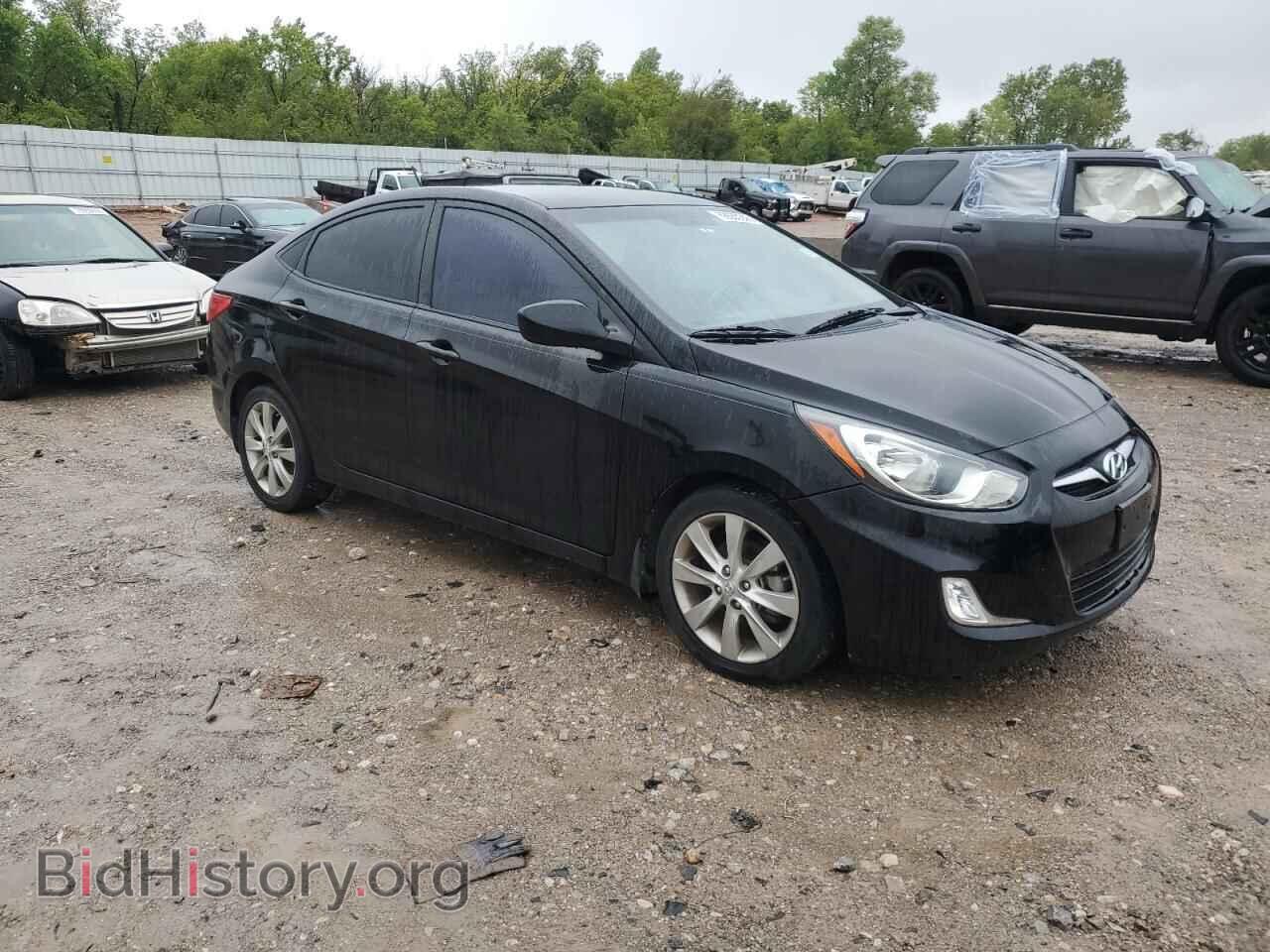 2013 HYUNDAI ACCENT - VIN: KMHCU4AE6DU301014 - Фото 4