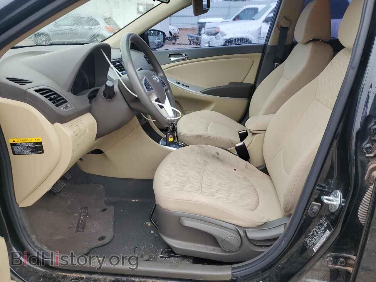 2013 HYUNDAI ACCENT - VIN: KMHCU4AE6DU301014 - Фото 7