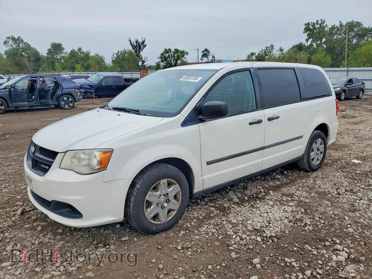 2012 Dodge RAM VAN (VIN 2C4JDGAG5CR255718) — photo 1 of 13, Copart, damage: rear end
