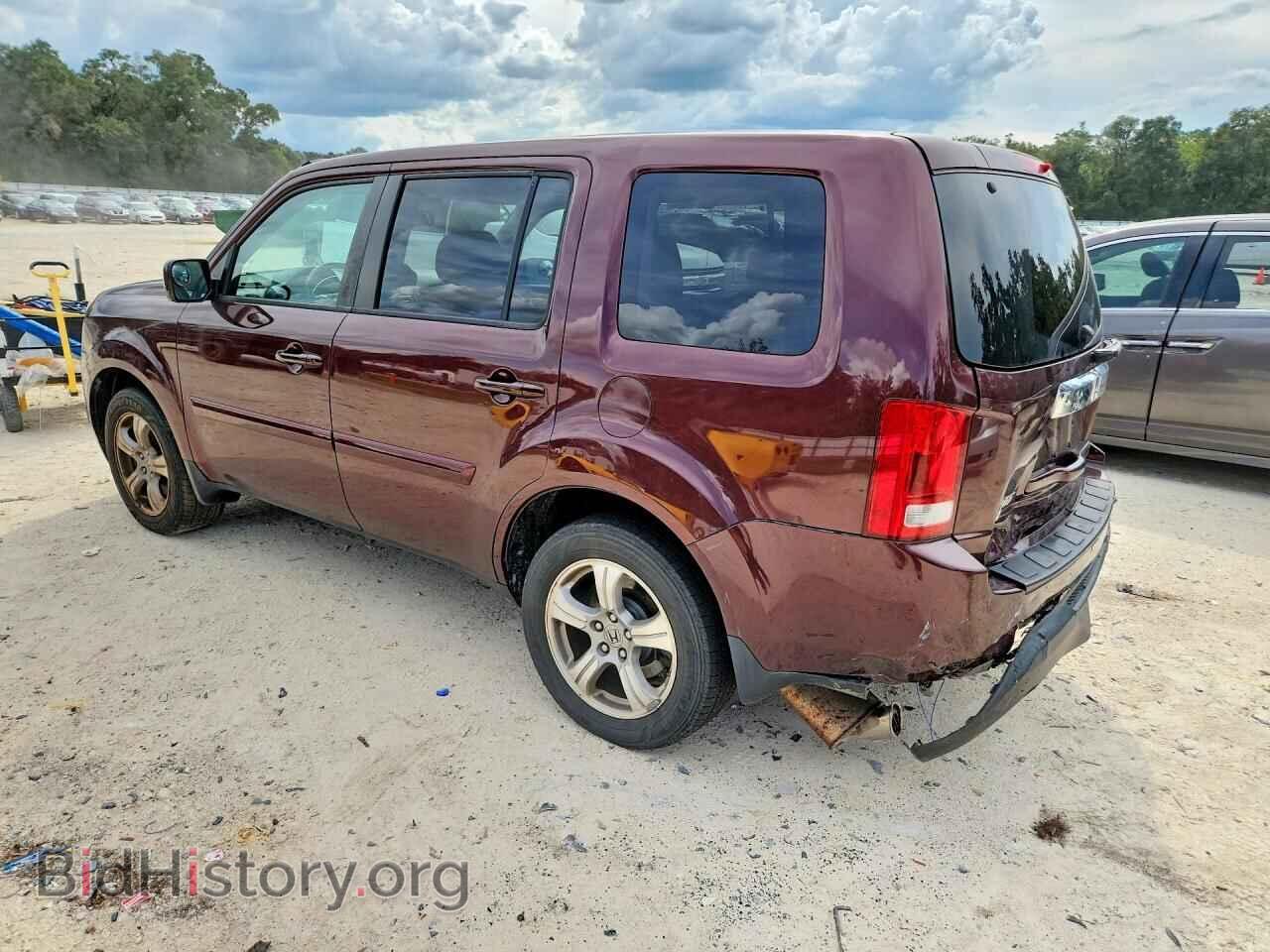 2013 HONDA PILOT - VIN: 5FNYF4H79DB046055 - Фото 2