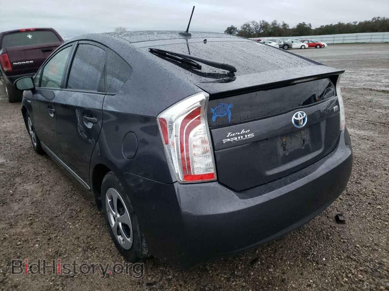 2012 TOYOTA PRIUS - VIN: JTDKN3DU3C1604388 - Фото 3
