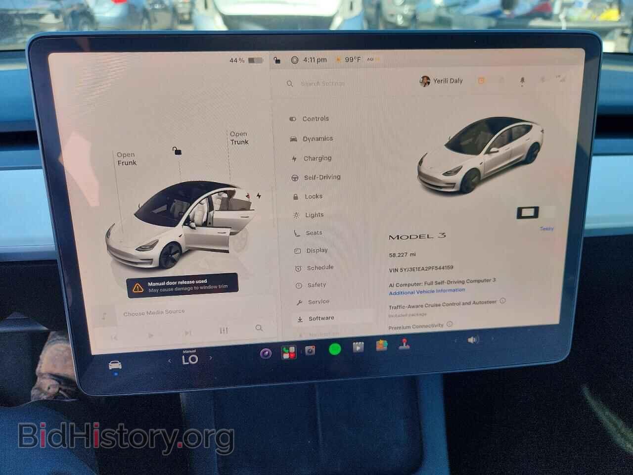 2023 TESLA MODEL 3 - VIN: 5YJ3E1EA2PF544159 - Фото 9