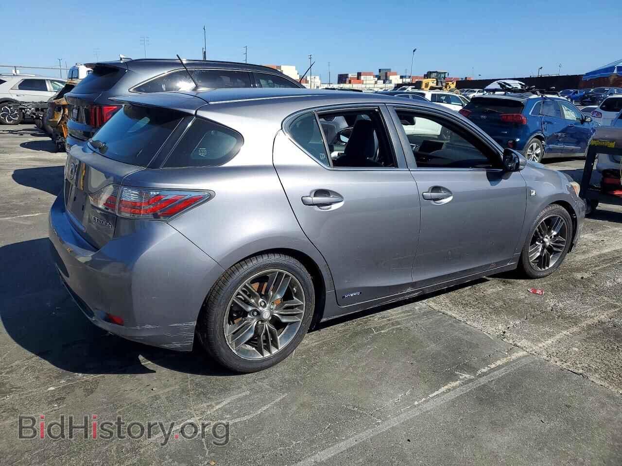 2012 LEXUS CT 200 - VIN: JTHKD5BH5C2069500 - Фото 3