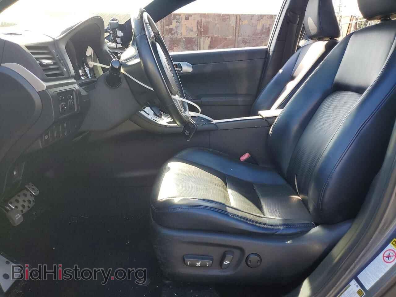 2012 LEXUS CT 200 - VIN: JTHKD5BH5C2069500 - Фото 7