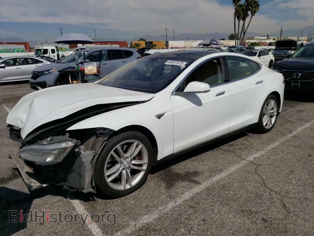 Photo 5YJSA1S10EFP46068 - TESLA MODEL S 2014