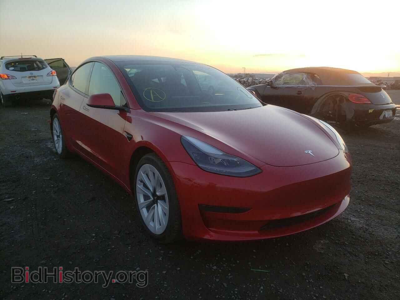 Photo 5YJ3E1EA2MF982644 - TESLA MODEL 3 2021