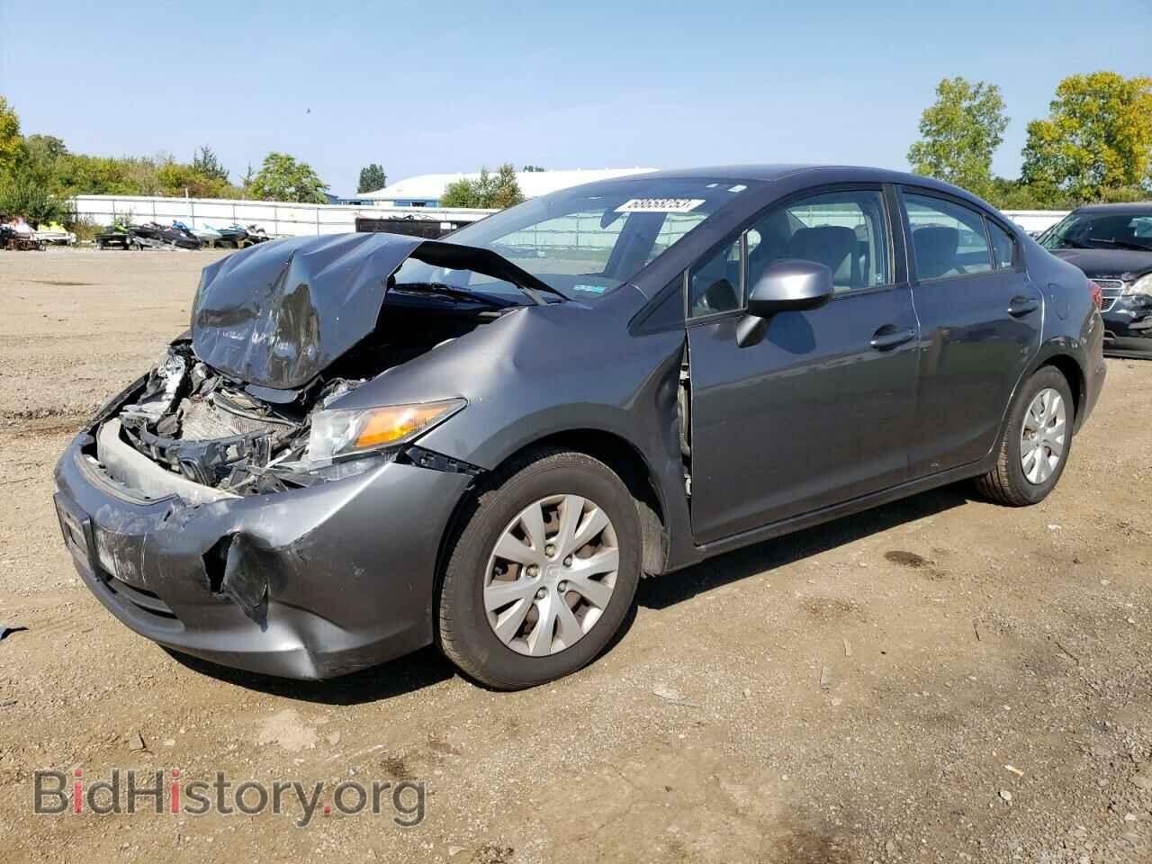 Фотография 2HGFB2F57CH584143 - HONDA CIVIC 2012