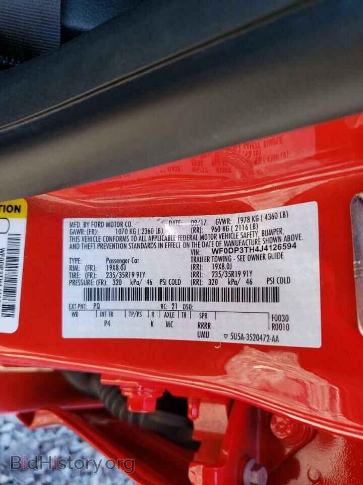2018 FORD FOCUS - VIN: WF0DP3TH4J4126594 - Фото 10