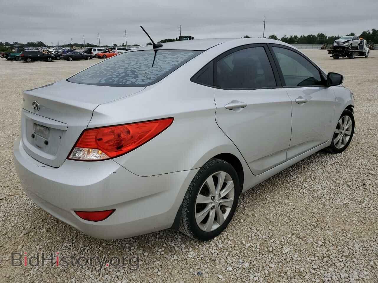 2013 HYUNDAI ACCENT - VIN: KMHCU4AE3DU284592 - Фото 3