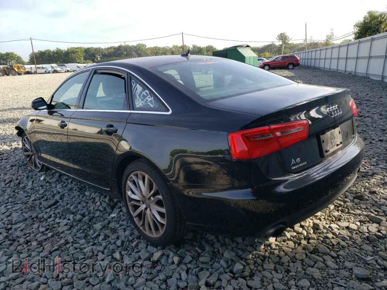 2013 AUDI A6 - VIN: WAUGFAFC1DN060542 - Фото 2