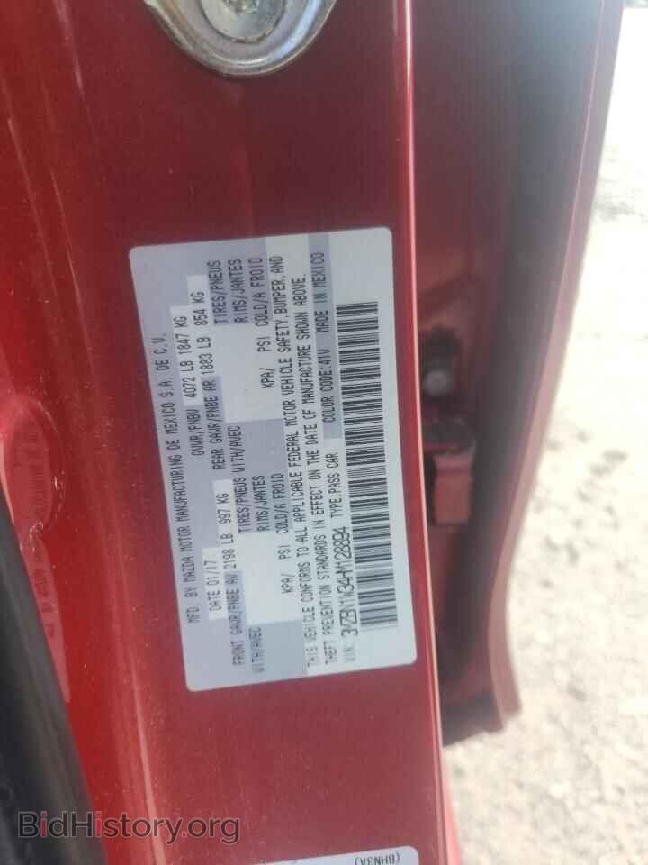 2017 MAZDA 3 - VIN: 3MZBN1W34HM128894 - Фото 13