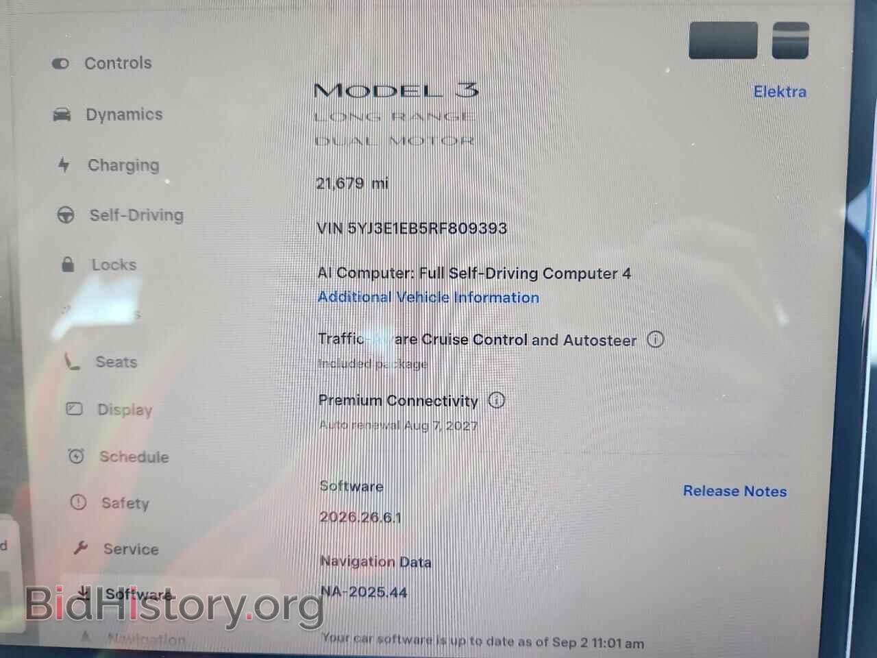 2024 TESLA MODEL 3 - VIN: 5YJ3E1EB5RF809393 - Photo 9