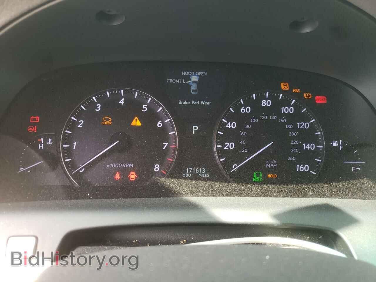 2009 LEXUS LS460 - VIN: JTHDL46F395000889 - Фото 9