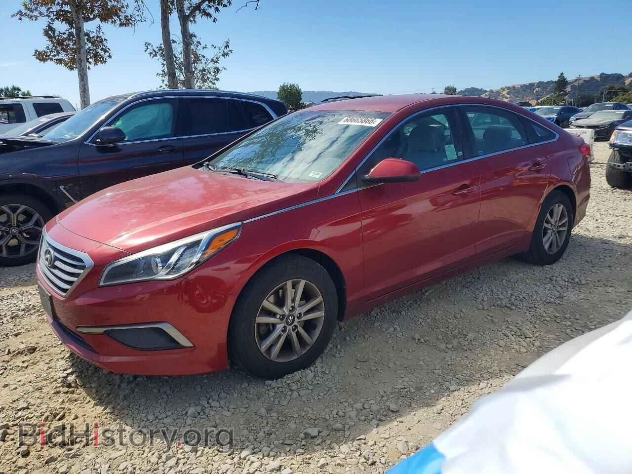 Фотография 5NPE24AF1GH361650 - HYUNDAI SONATA 2016