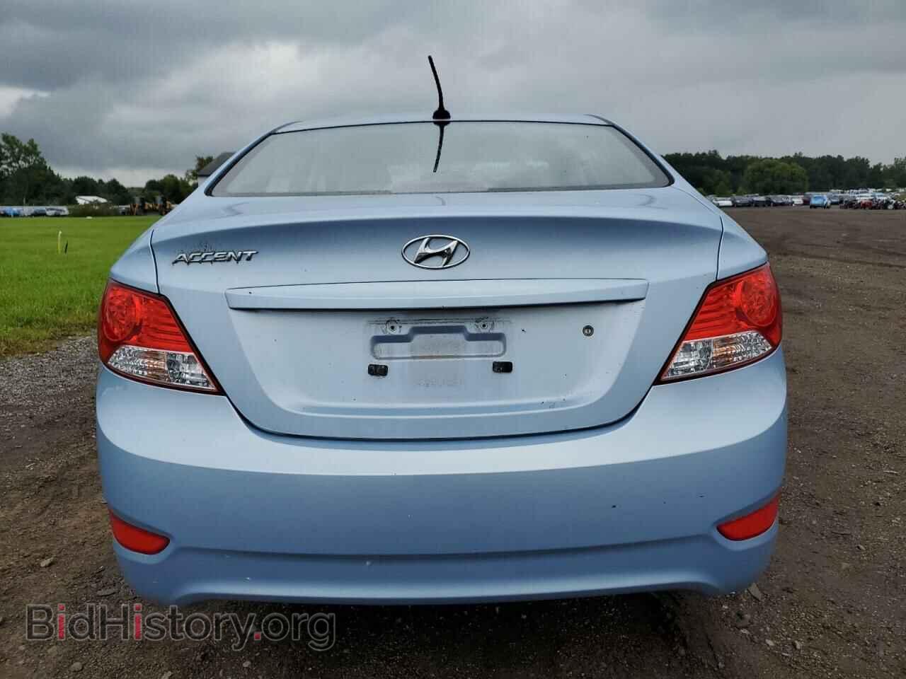 2012 HYUNDAI ACCENT - VIN: KMHCU4AE6CU050896 - Фото 6