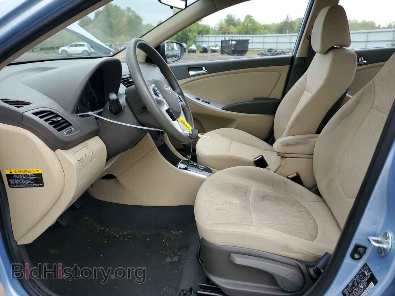 2012 HYUNDAI ACCENT - VIN: KMHCU4AE6CU050896 - Фото 7