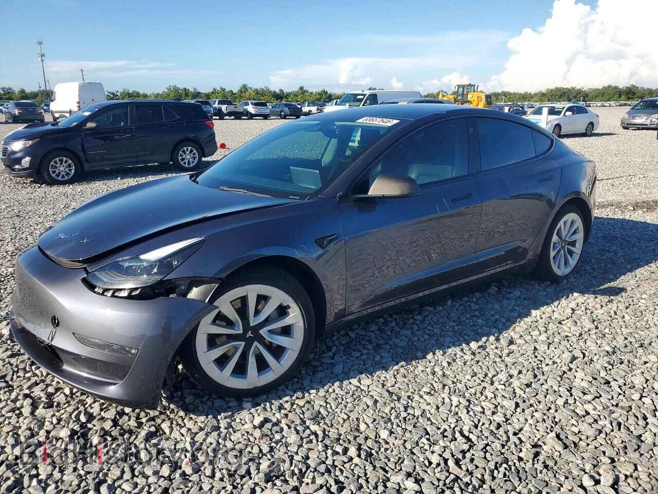 Photo 5YJ3E1EB6NF191074 - TESLA MODEL 3 2022
