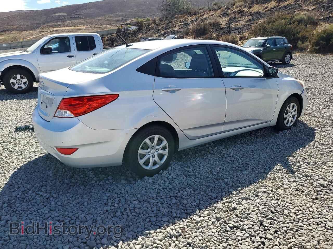 2014 HYUNDAI ACCENT - VIN: KMHCT4AE0EU704815 - Фото 3