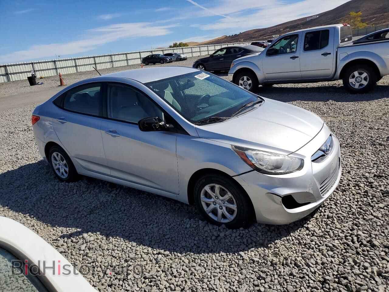 2014 HYUNDAI ACCENT - VIN: KMHCT4AE0EU704815 - Фото 4