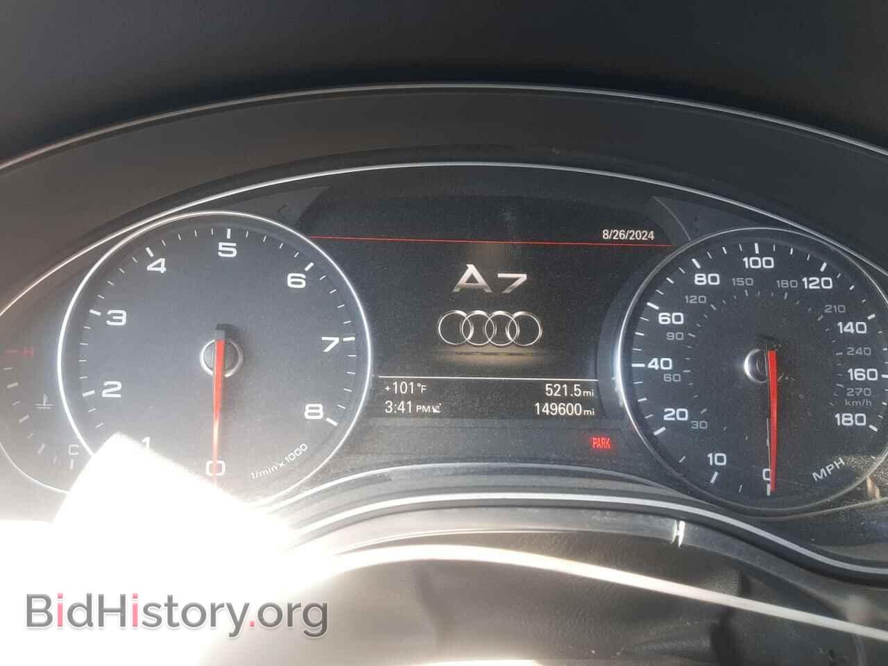 2014 AUDI A7 - VIN: WAUWGAFC8EN046308 - Photo 9