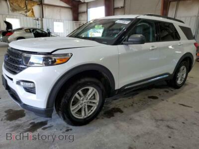 2023 Ford EXPLORER Explorer X, белый — VIN 1FMSK8DH1PGB25054, Copart
