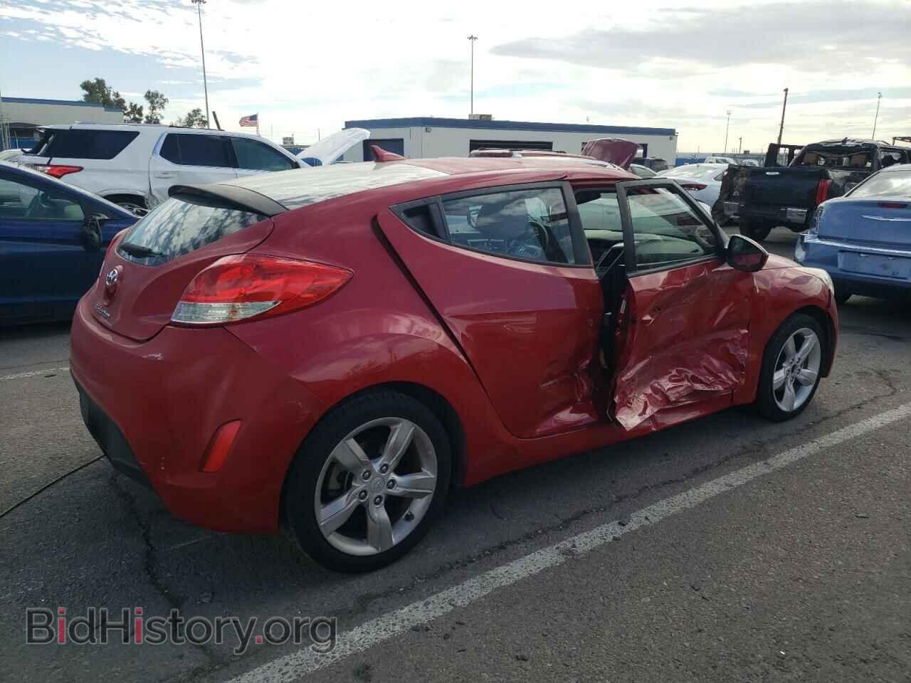 2013 HYUNDAI VELOSTER - VIN: KMHTC6AD9DU106918 - Фото 3