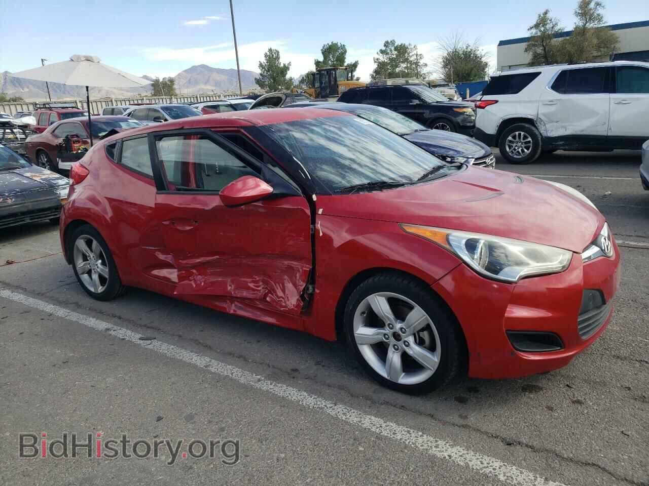 2013 HYUNDAI VELOSTER - VIN: KMHTC6AD9DU106918 - Фото 4
