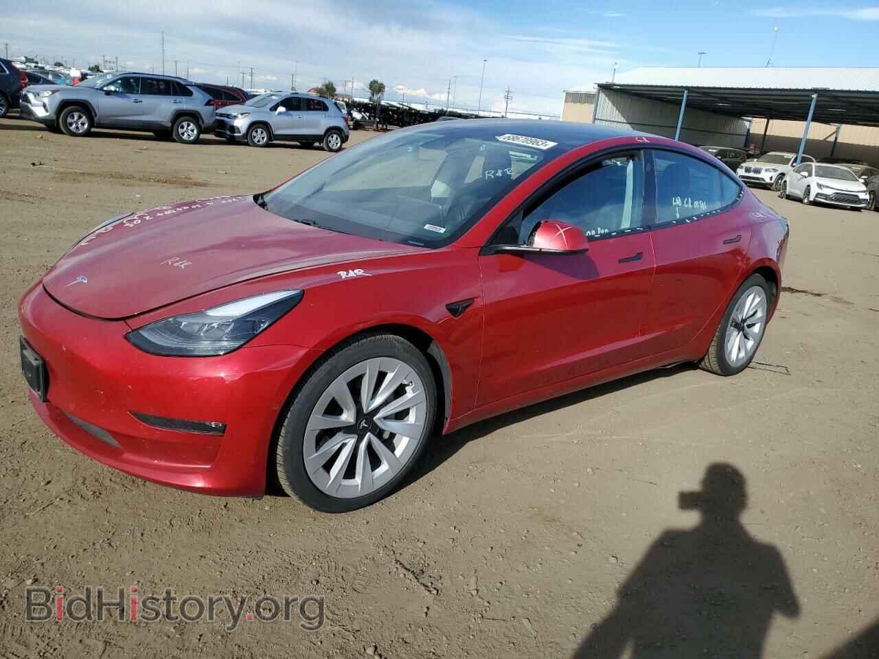 Photo 5YJ3E1EB2MF997735 - TESLA MODEL 3 2021