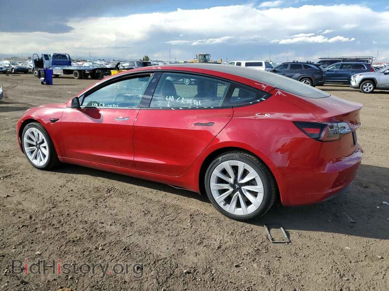 2021 TESLA MODEL 3 - VIN: 5YJ3E1EB2MF997735 - Фото 2