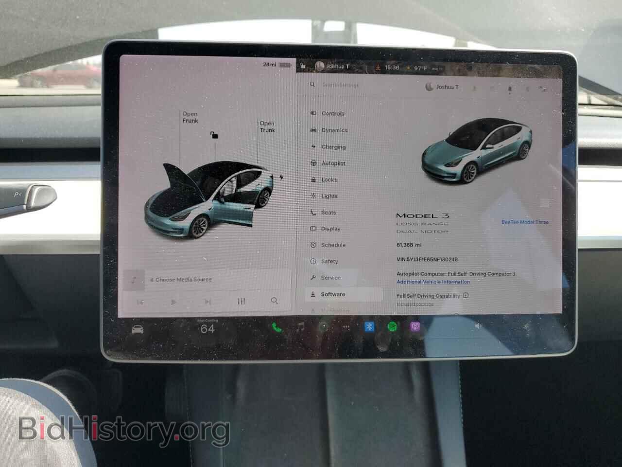 2022 TESLA MODEL 3 - VIN: 5YJ3E1EB5NF130248 - Фото 9