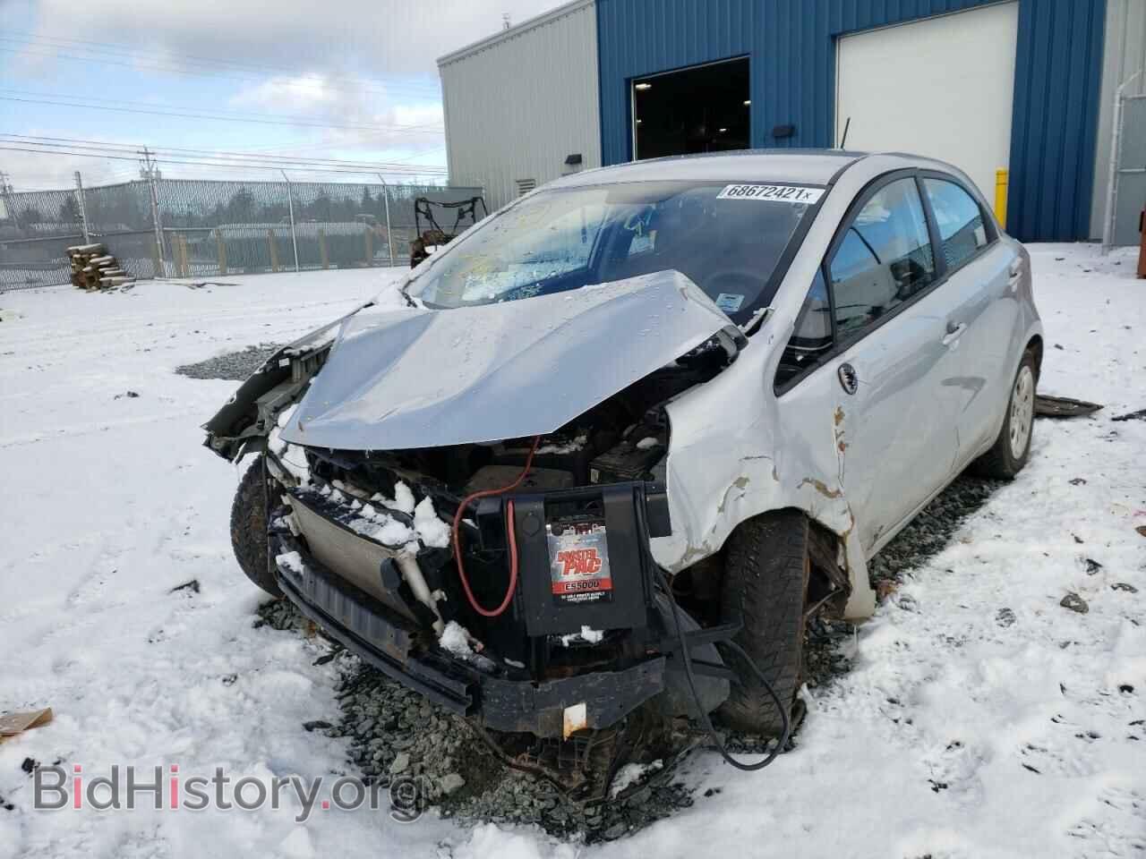 2013 KIA RIO - VIN: KNADM5A32D6808068 - Фото 2