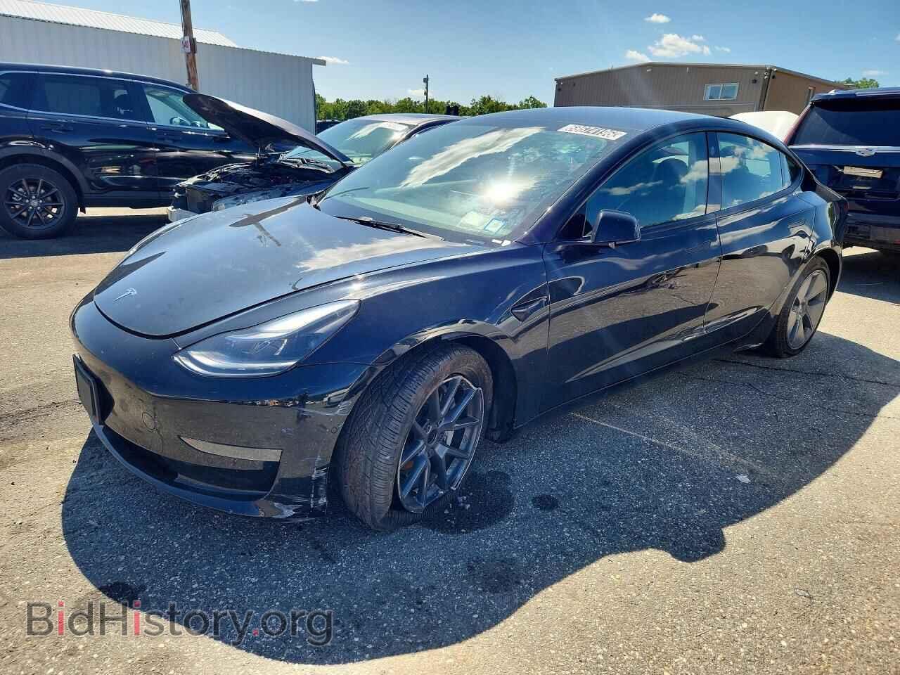 Photo 5YJ3E1EA0NF370539 - TESLA MODEL 3 2022