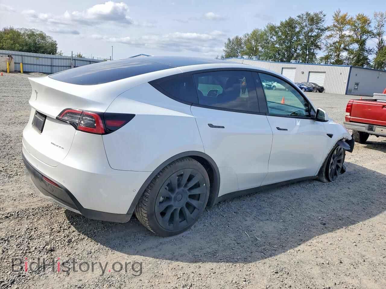 2022 TESLA MODEL Y - VIN: 7SAYGDEE8NF320477 - Photo 3