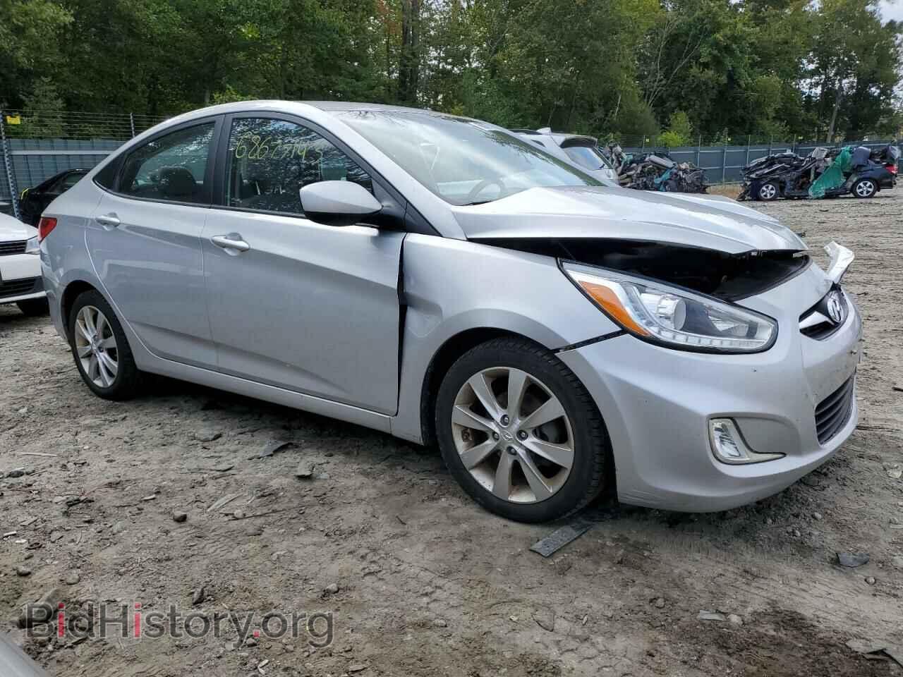 2014 HYUNDAI ACCENT - VIN: KMHCU4AE2EU751017 - Фото 4