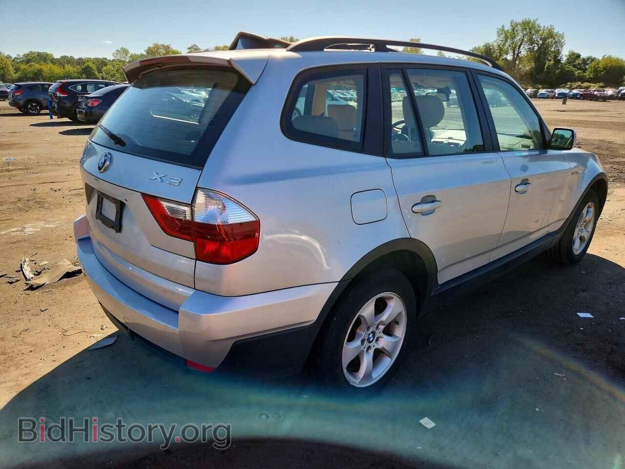 2007 BMW X3 - VIN: WBXPC93467WF11234 - Фото 3