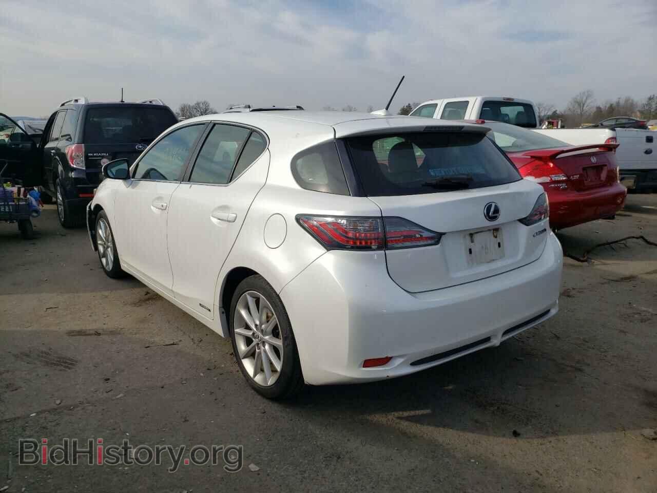 2012 LEXUS CT 200 - VIN: JTHKD5BH4C2053482 - Фото 3