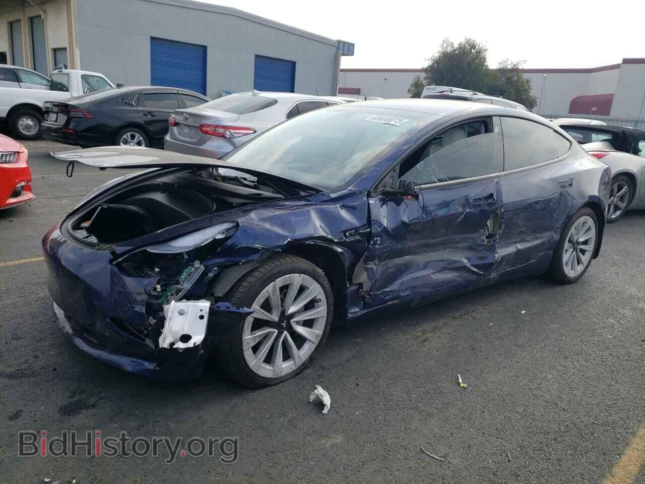 Photo 5YJ3E1EA1MF080549 - TESLA MODEL 3 2021